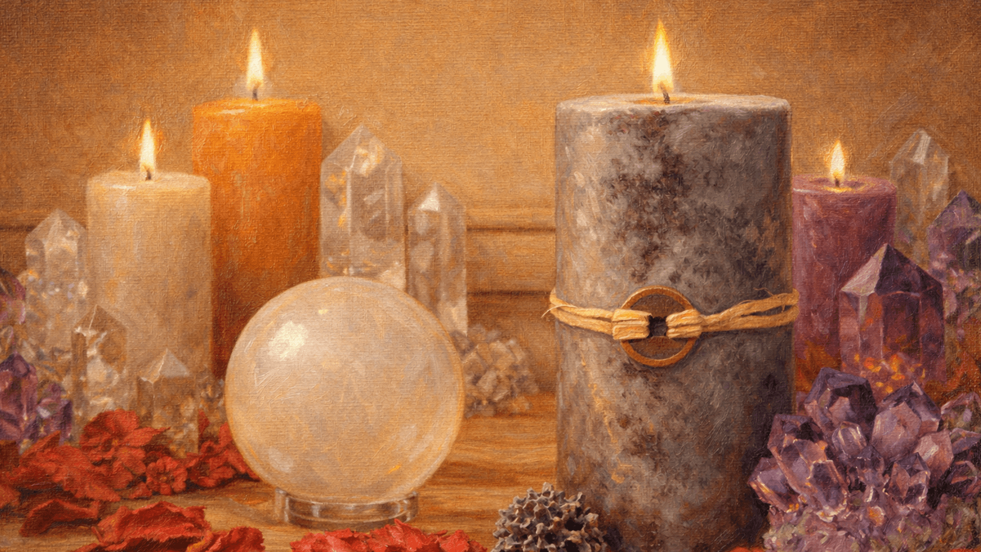 Magia de Umbanda: Velas & Cristais